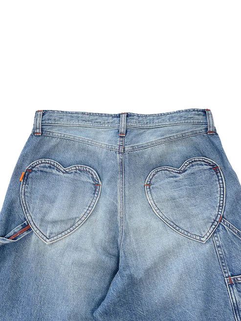 FADED PAINTER JEANS by RICE NINE TEN sold at nation Osaka.
