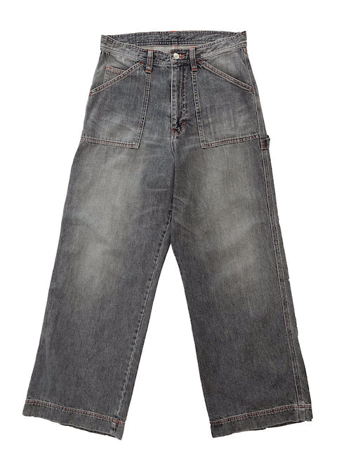 FADED PAINTER JEANS by RICE NINE TEN sold at nation Osaka.