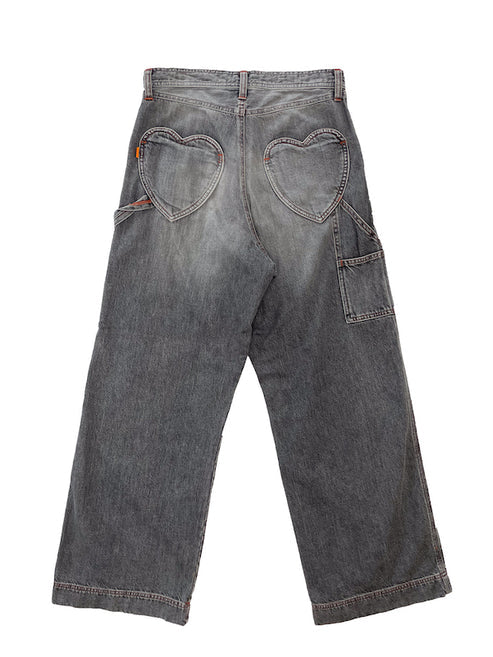 FADED PAINTER JEANS by RICE NINE TEN sold at nation Osaka.