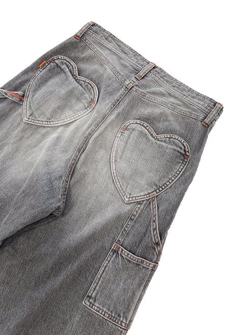 FADED PAINTER JEANS by RICE NINE TEN sold at nation Osaka.