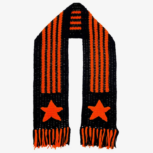 Hand Knitted Crochet Scarf