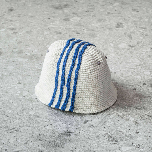 Hand Knitting 4 Lines Hat
