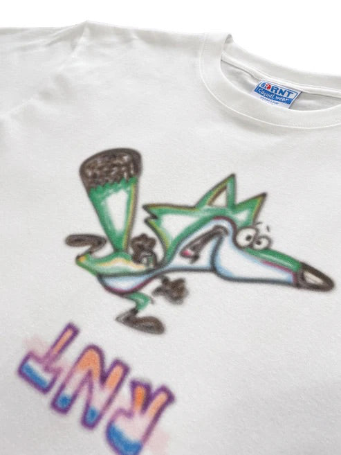 Scribbles Tee Fox by RICE NINE TEN sold at nation Osaka.