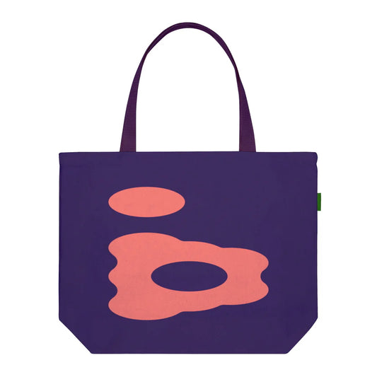 B-Mode Tote Bag Purple by b.eautiful sold at nation Osaka.