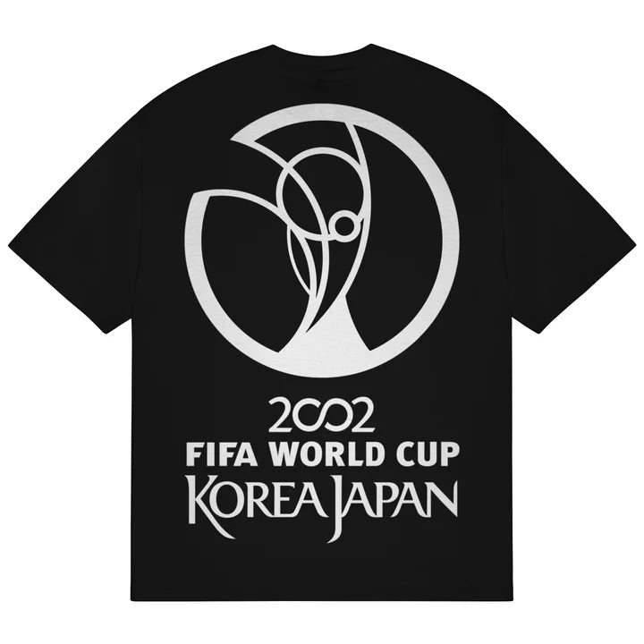 B.e 2002 Korea Japan Tee Black by b.eautiful sold at nation Osaka.