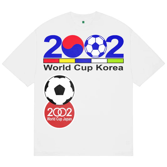 B.e 2002 Korea Japan Tee White by b.eautiful sold at nation Osaka.