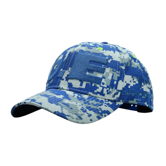 B.e Hat Blue Digicamo by b.eautiful sold at nation Osaka.