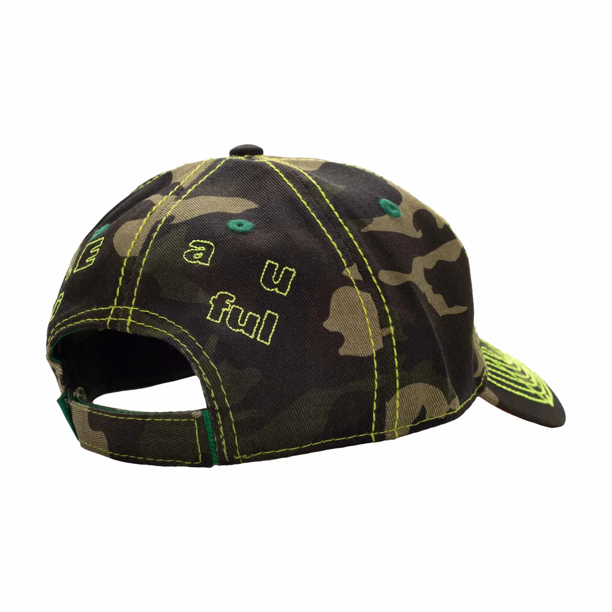 B.e Hat Drill Camo by b.eautiful sold at nation Osaka.