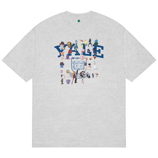 B.eautiful X Yumin Ha Yēru T-Shirt Heather Grey by b.eautiful sold at nation Osaka.