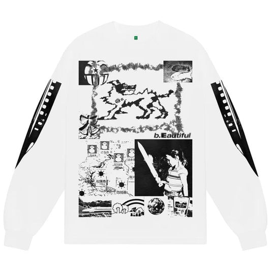 B.eautiful x Kiro Shinkansen LS Tee by b.eautiful sold at nation Osaka.