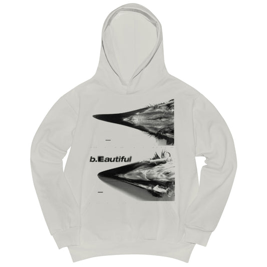 Crow Hoodie Gray by b.eautiful sold at nation Osaka.