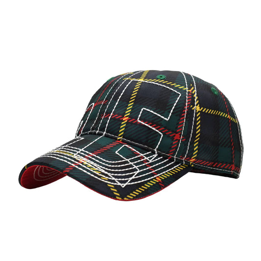 Vapor 6 Panel Hat Macleod Tartan by b.eautiful sold at nation Osaka.