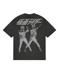 b.E Hero Tee Vintage Black by b.eautiful sold at nation Osaka.