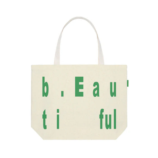 b.eautiful B Kind Tote Bag Natural by b.eautiful sold at nation Osaka.