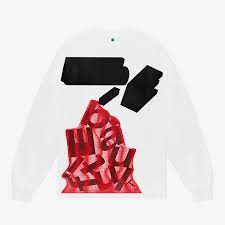 b.eautiful Kenichi Kuromaru Net LS Shirt Whaite by b.eautiful sold at nation Osaka.
